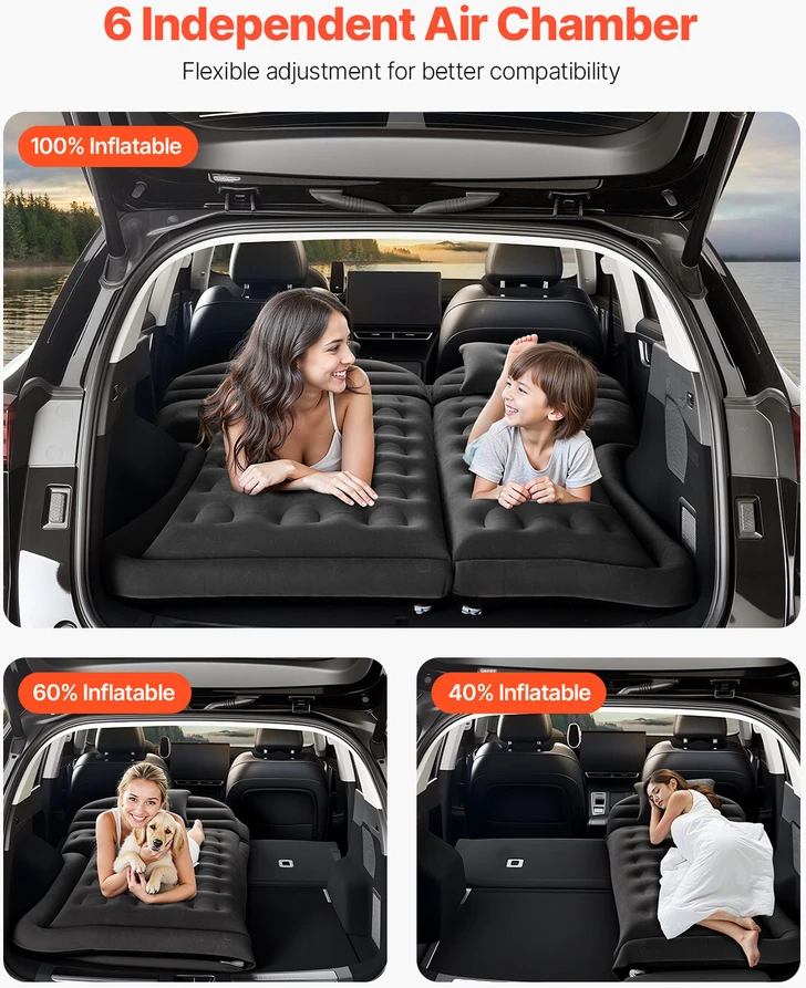 VEVOR Pripučiamas čiužinys automobiliui