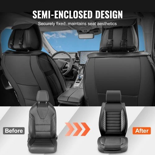 VEVOR Automobilio sėdynių užvalkalai, universali 9 vnt. komplektacija