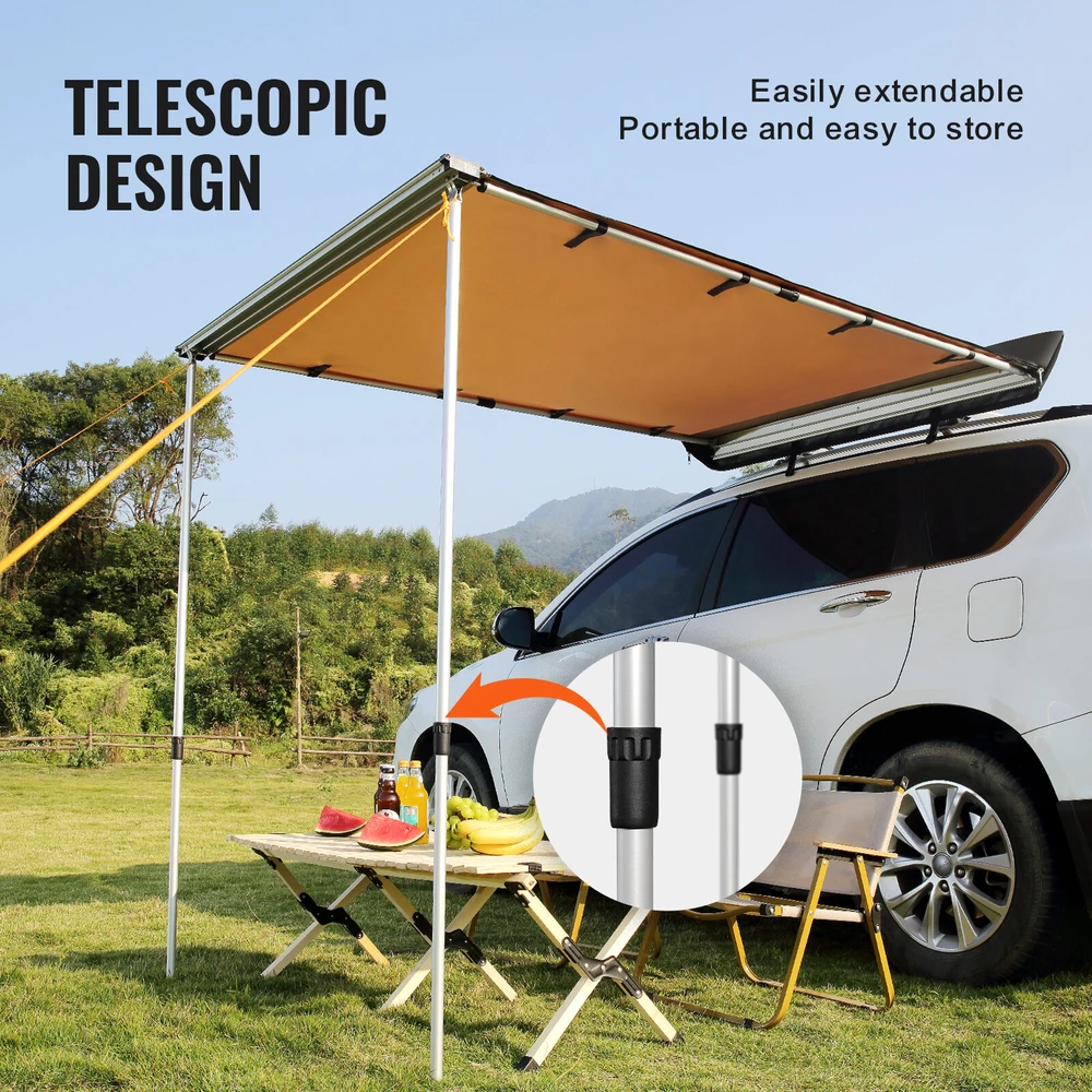 VEVOR Automobilio šoninis brezentas 140x200 cm