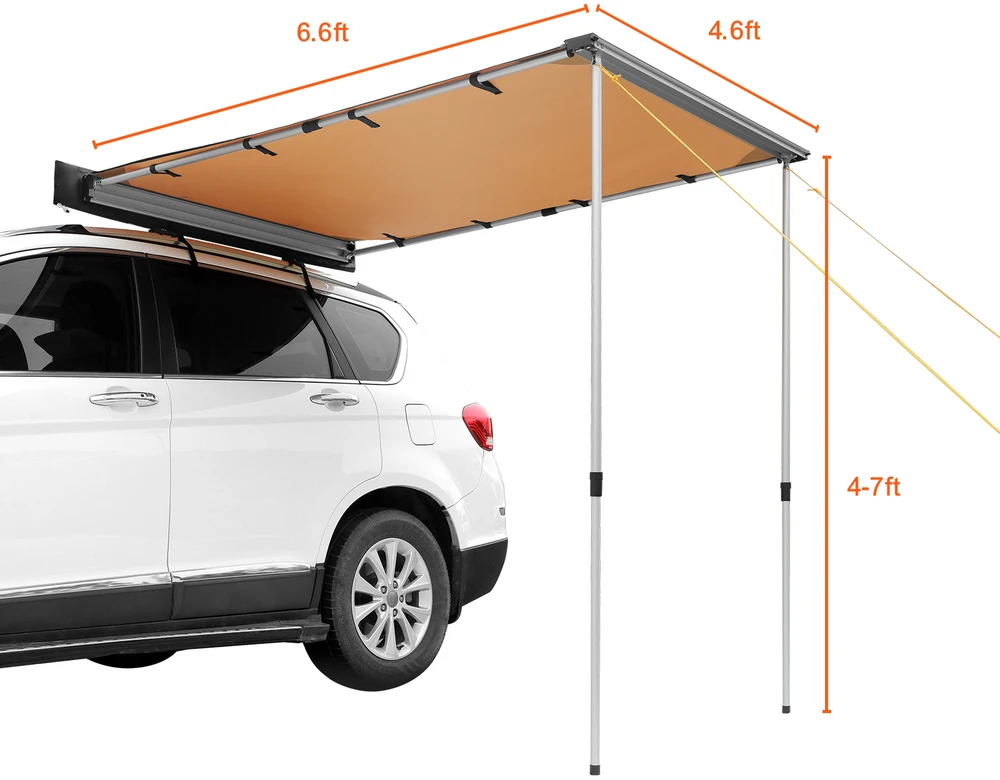 VEVOR Automobilio šoninis brezentas 140x200 cm