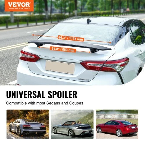 VEVOR gt automobilio sparnas galinis spoileris universalus