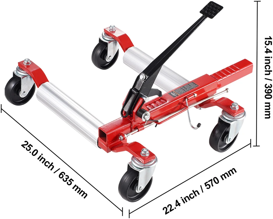 VEVOR Transportavimo vežimėliai ratams 1500 kg 2 vnt.