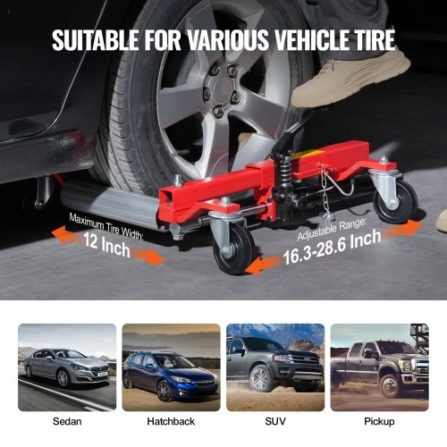 VEVOR Automobiliniai ratų keltuvai 2 vnt.