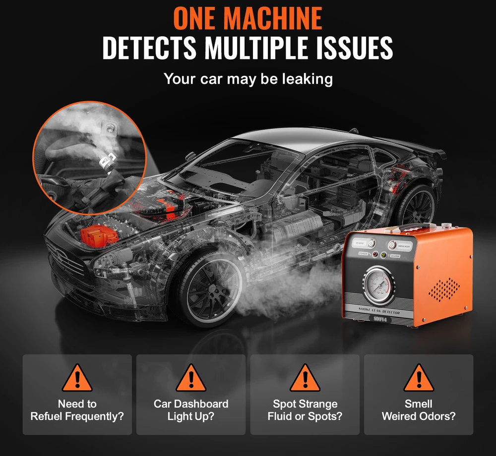 VEVOR Automobilinis dūmų nuotėkio detektorius