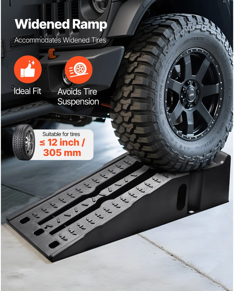 VEVOR Automobilių rampas 7257 kg, 170 mm pakėlimas
