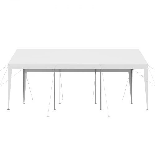 VEVOR Automobilio pastogė 3 x 6 m balta