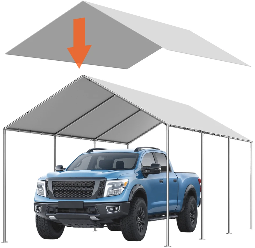 VEVOR Pakeitimo stogelis automobiliui 3x6 m, be karkaso