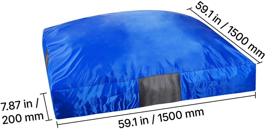 VEVOR Vaikų sensorinis čiužinys 1500 x 1500 mm