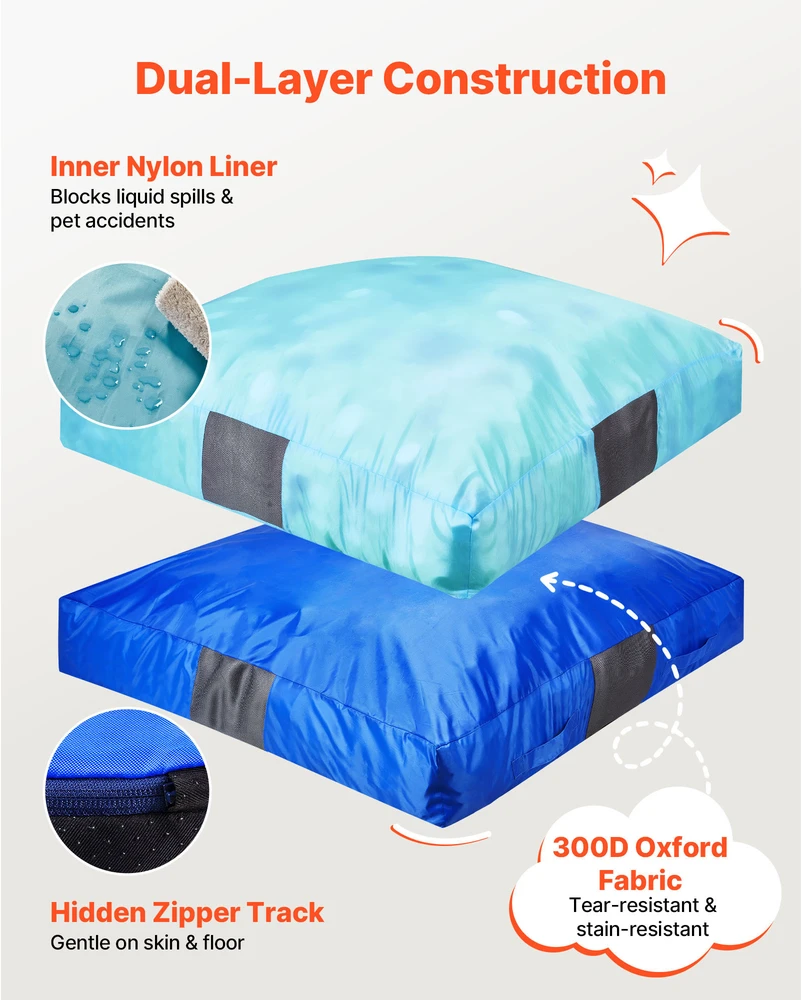 VEVOR Vaikų sensorinis čiužinys 1500 x 1500 mm