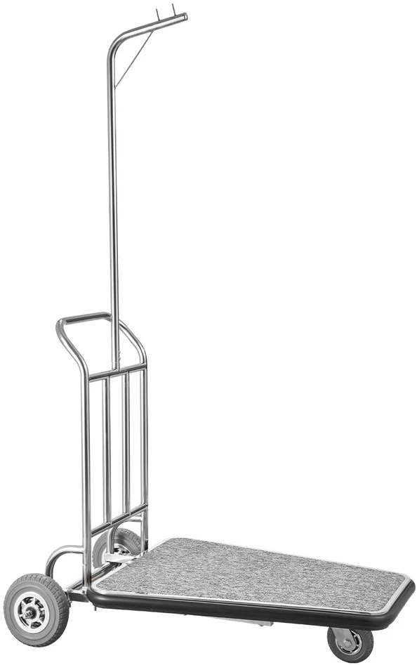 VEVOR Bagažo vežimėlis 272 kg, 3 ratų, nerūdijantis plienas