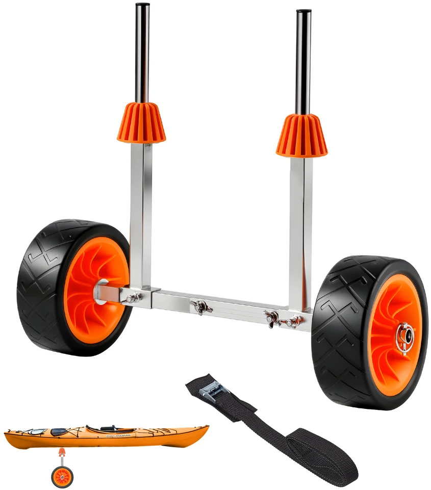 VEVOR Baidarės vežimėlis su 113.4kg apkrova