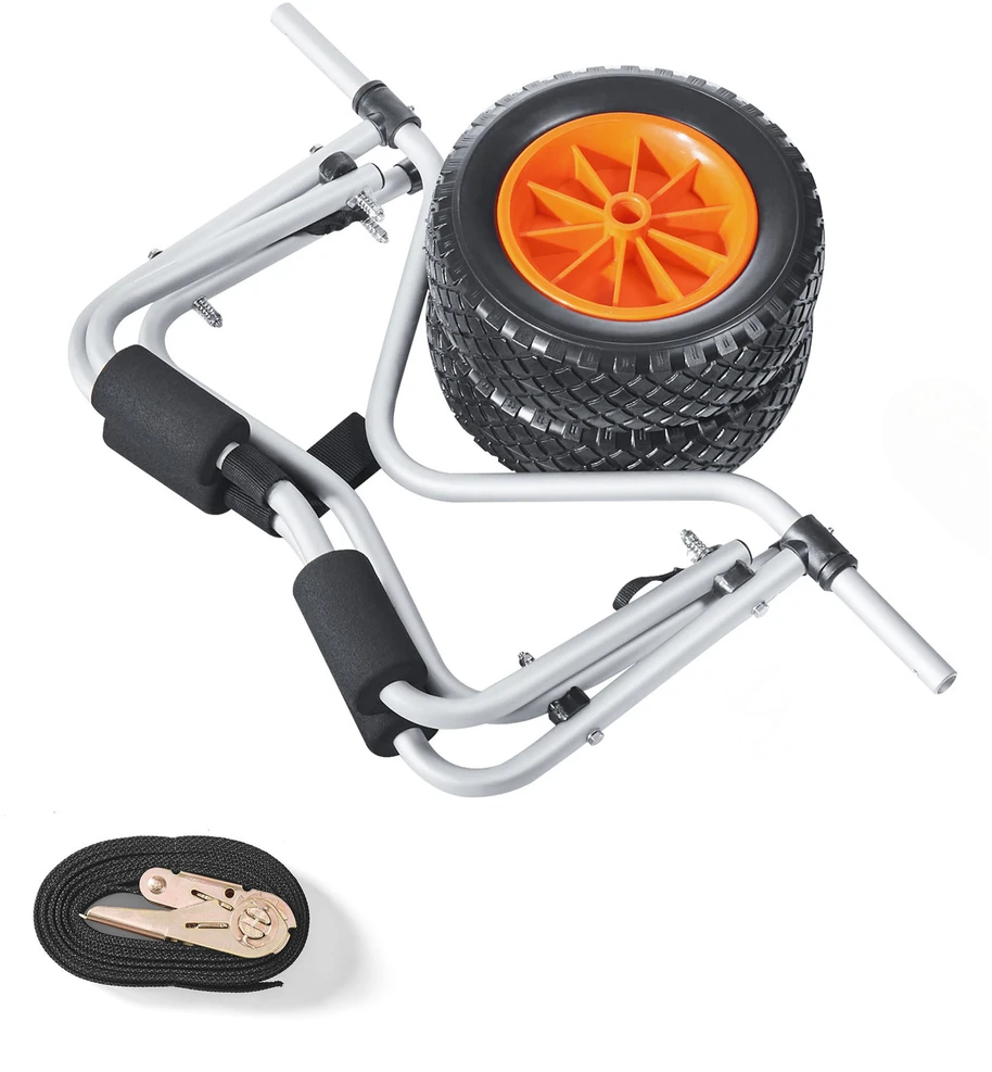 VEVOR Sulankstomas vežimėlis baidarėms 113 kg
