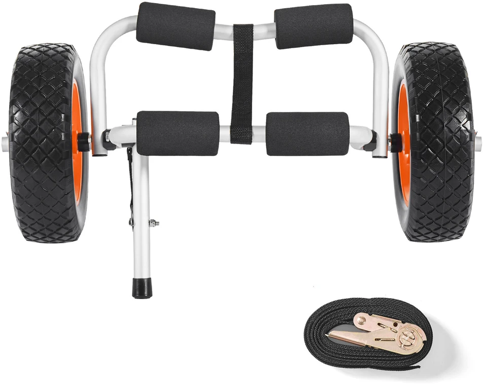 VEVOR Sulankstoma vežimėlis baidarėms, 90 kg apkrova