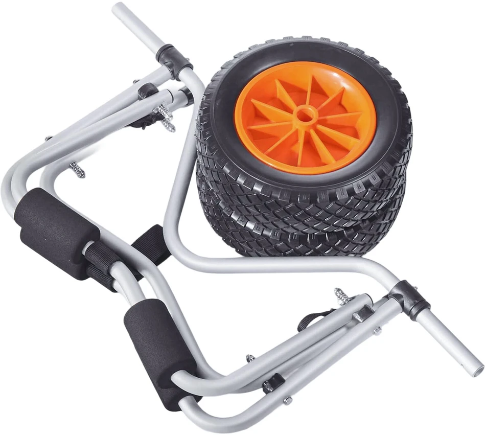 VEVOR Sulankstoma vežimėlis baidarėms, 90 kg apkrova
