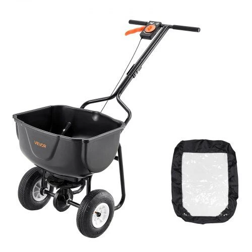 VEVOR Rankinis skleidėjas su tinkleliu, 27,2kg talpa