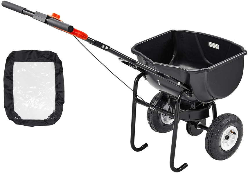 VEVOR Rankinis skleidėjas su tinkleliu, 27,2kg talpa