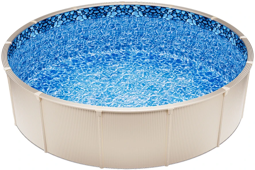 VEVOR Apvalus baseino įdėklas 10m unibead tipo