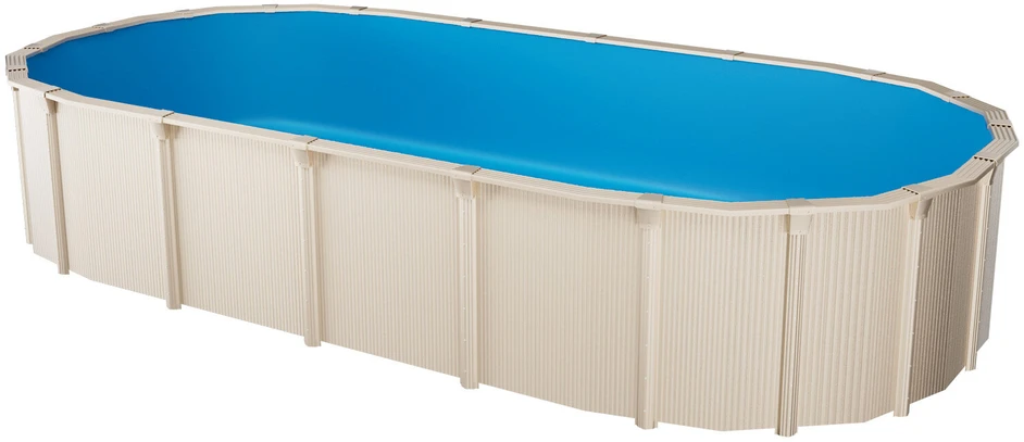 VEVOR Ovalus baseino įdėklas 5x3m Unibead stiliaus