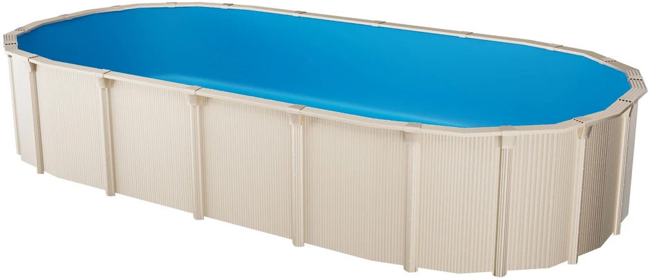 VEVOR Ovalus baseino įdėklas 5x3m Unibead stiliaus