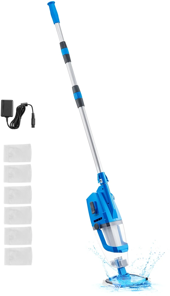 VEVOR Baseino dulkių siurblys 100 L/min, įkraunamas