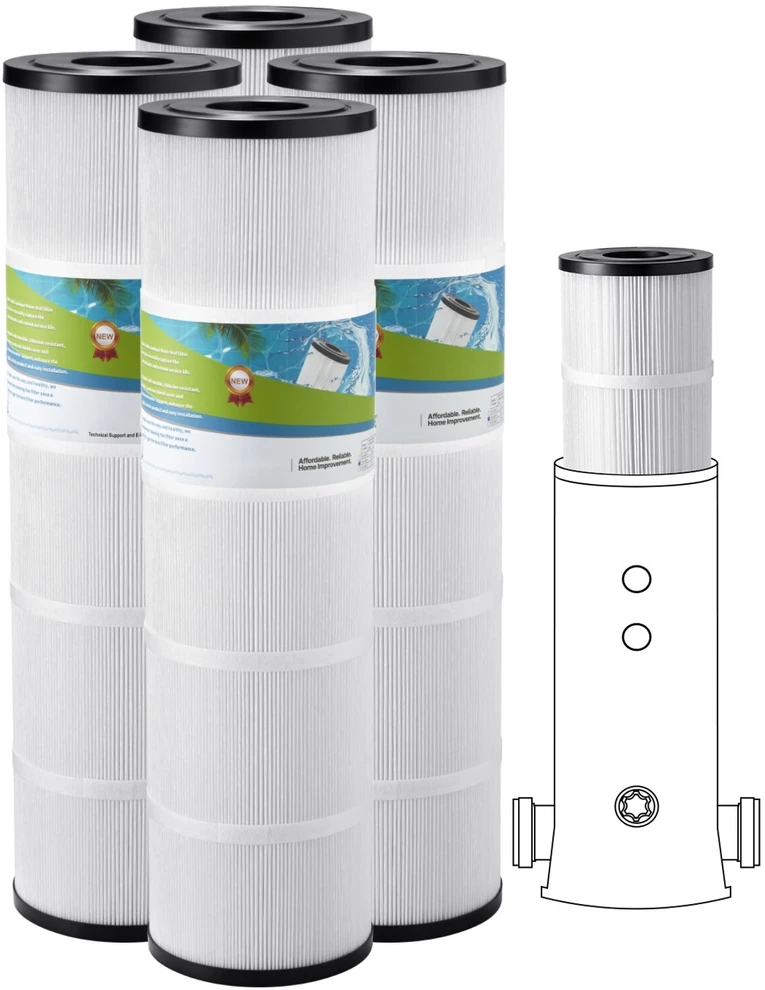 VEVOR Baseino filtro kasetė, pakeitimas Pentair ir Pleatco