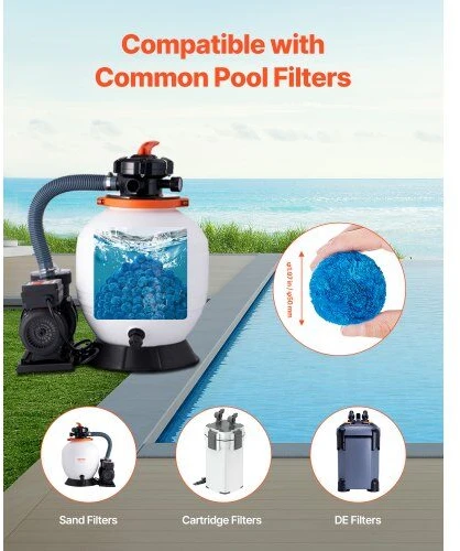 VEVOR Plaukimo baseino filtro rutuliai