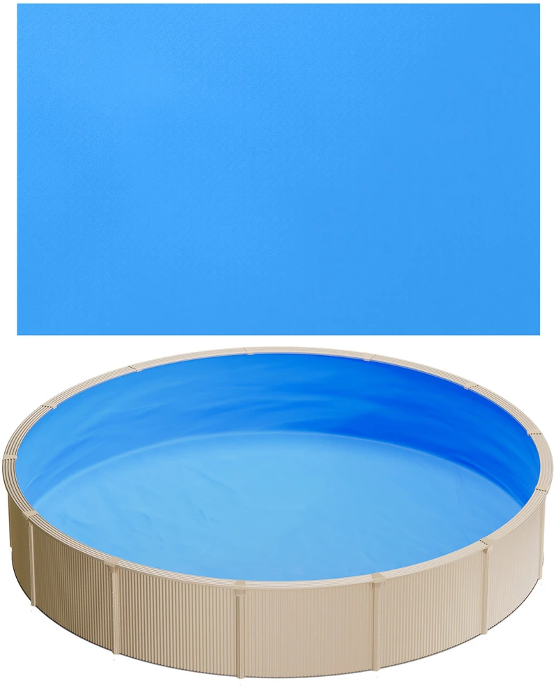 VEVOR 365,7 cm apvalus baseino įklotas 90 cm aukščiui