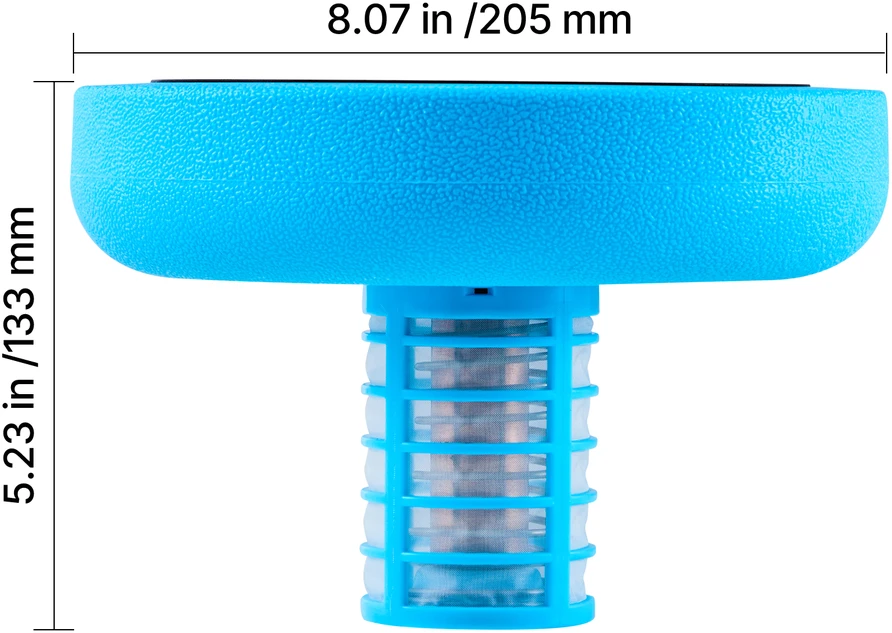 VEVOR Saulės baseino jonizatorius iki 132489 L