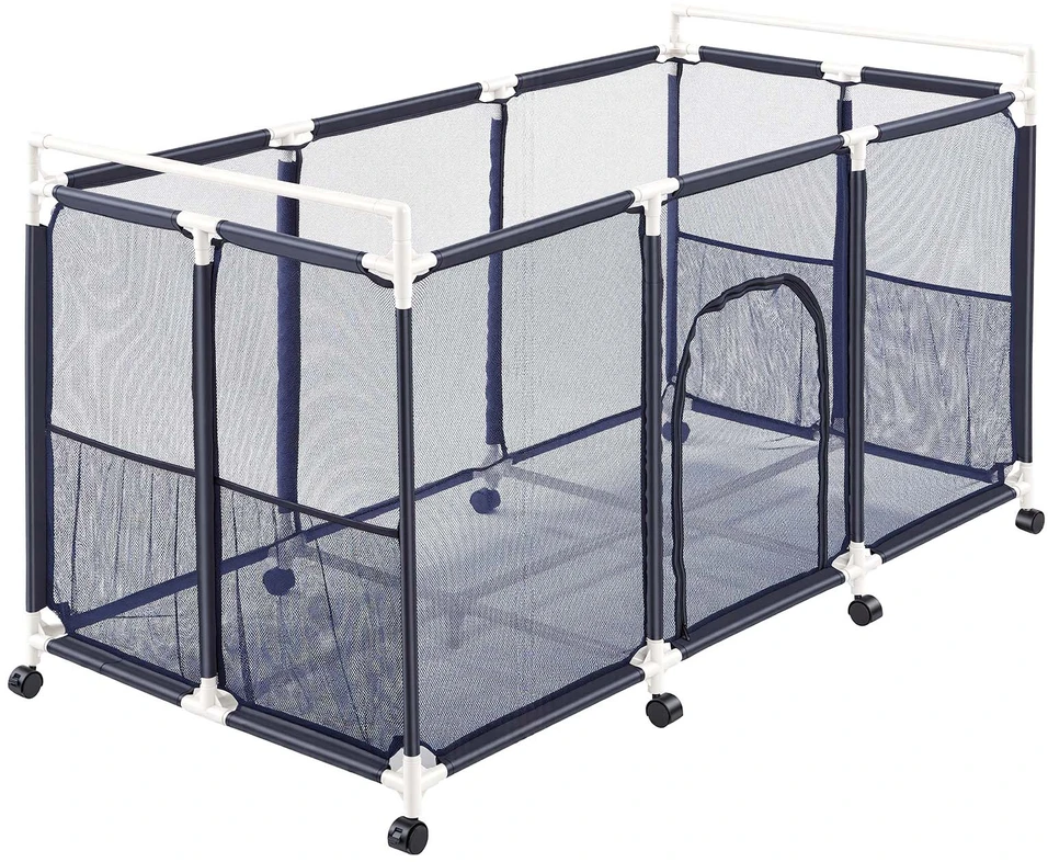 VEVOR Baseino laikymo dėžė ant ratukų 159 x 81.5 x 91.5 cm