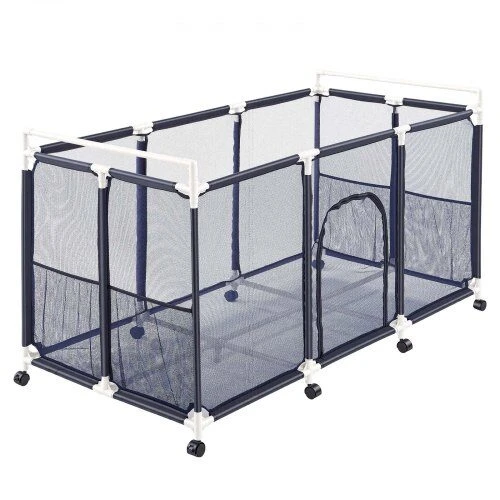 VEVOR Baseino laikymo dėžė ant ratukų 159 x 81.5 x 91.5 cm