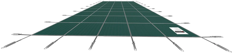 VEVOR Tinklinis baseino uždangalas 18x38 pėdų