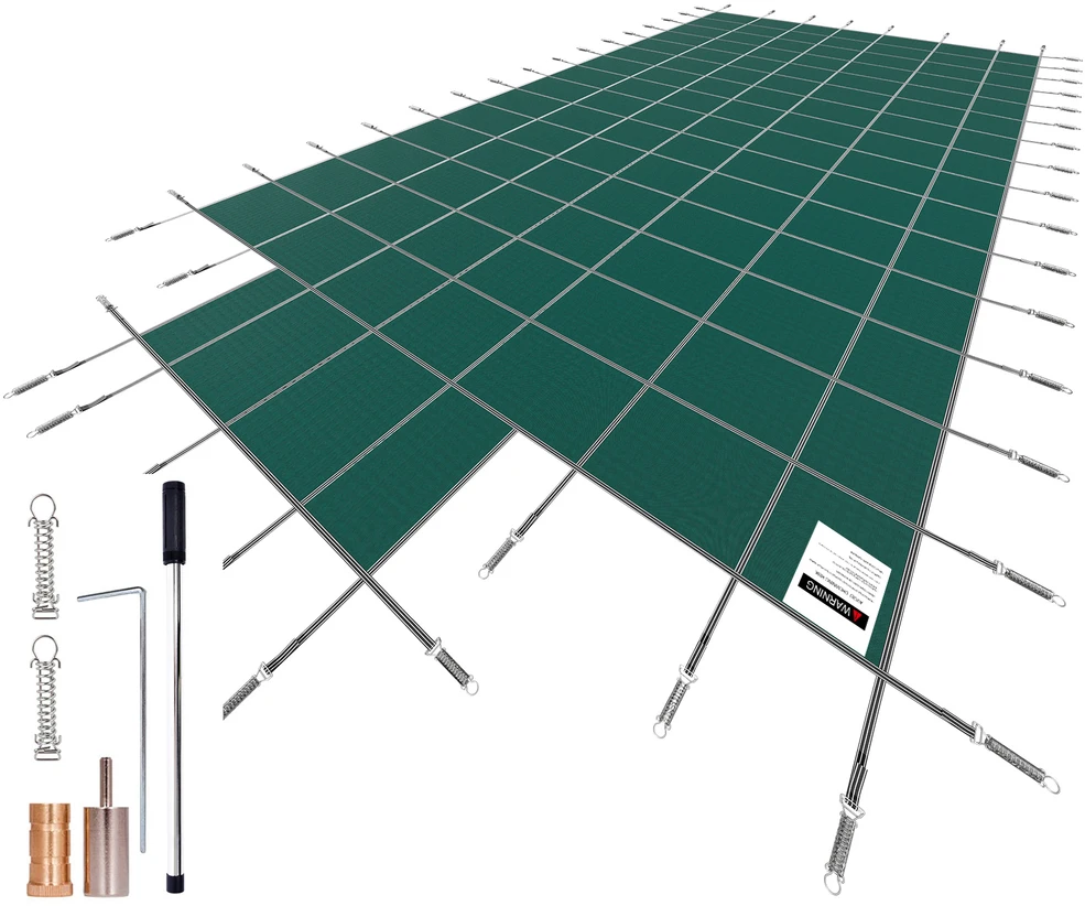 VEVOR Stačiakampio baseino saugos danga 6.1x12.2m