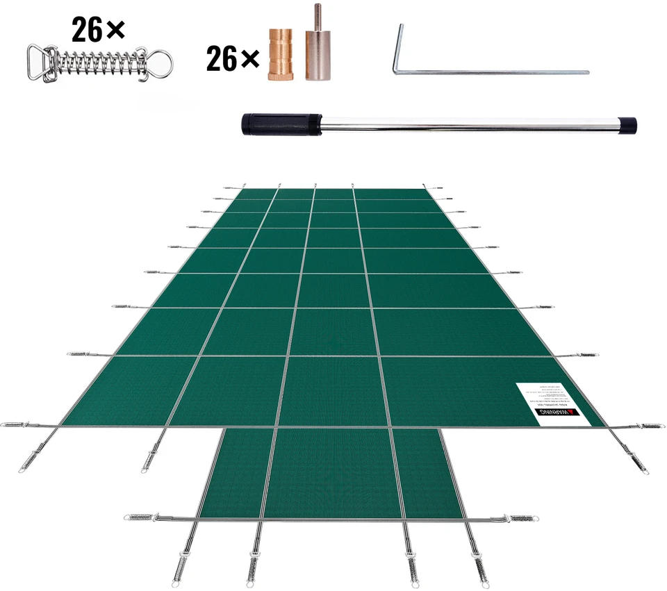 VEVOR Baseino dangtis 18x36 ft stačiakampiams baseinams