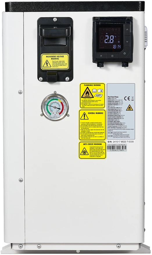 VEVOR Elektrinis baseino šilumos siurblys 3.22–15.25 kW