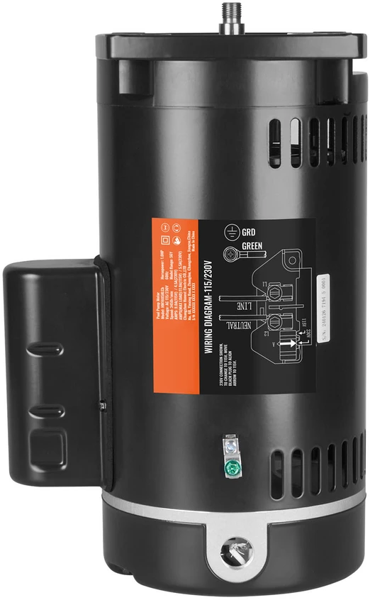 VEVOR Baseino siurblio variklis 1AG 115/230V