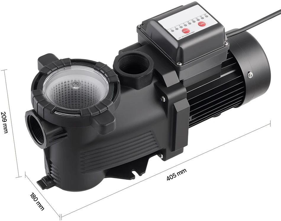 VEVOR Baseino siurblys su laikmačiu ir filtru