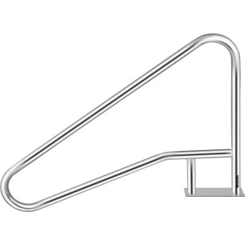 VEVOR Baseino turėklas 139,7x81,2 cm 304 nerūdijantis plienas