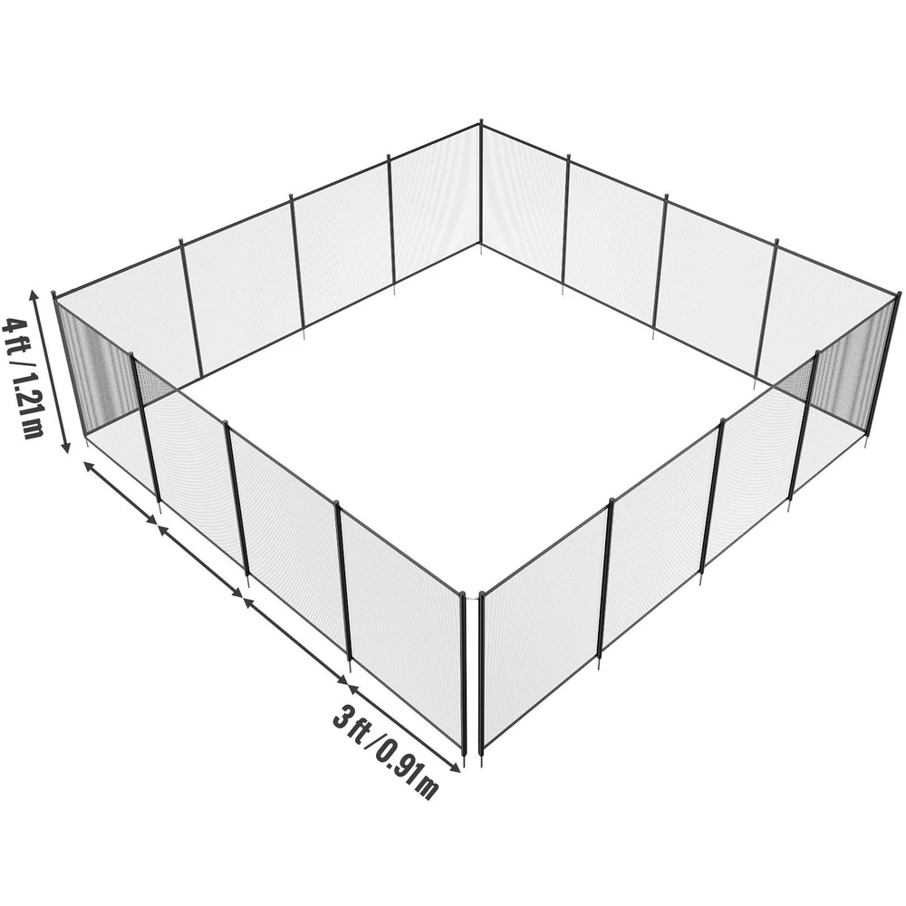 VEVOR Nuimama baseino tvora 1.21 x 14.63 m lauko baseinams