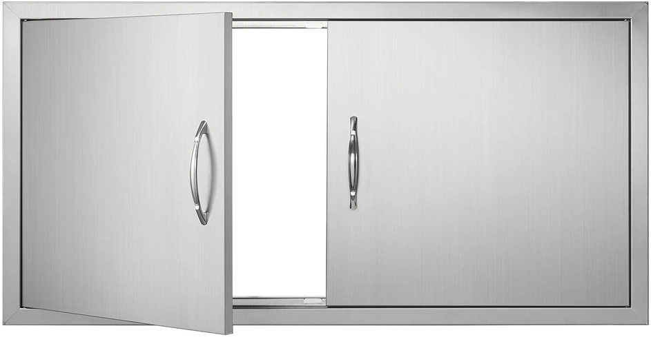 VEVOR Nerūdijančiojo plieno lauko durys 1067x534 mm