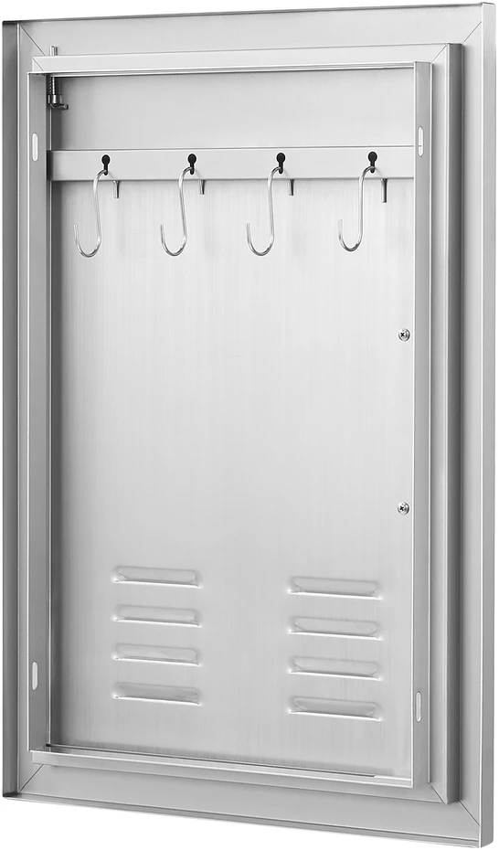 VEVOR nerūdijančio plieno 610x431 mm BBQ durys