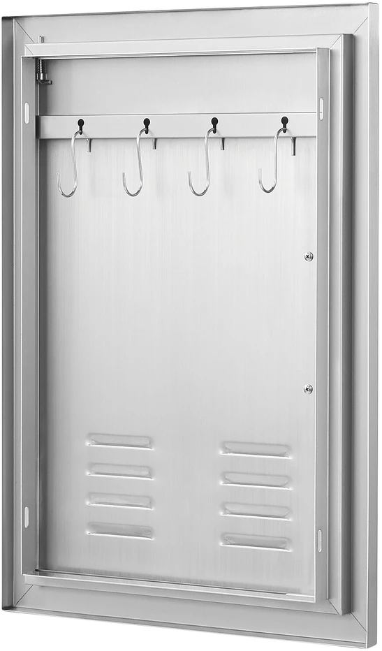 VEVOR nerūdijančio plieno 610x431 mm BBQ durys