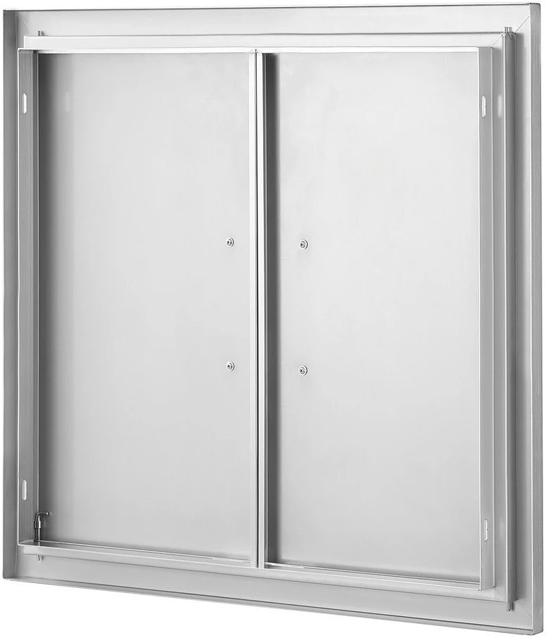 VEVOR 660x609 mm nerūdijančio plieno lauko durelės