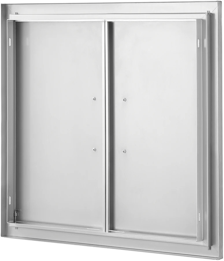 VEVOR 660x609 mm nerūdijančio plieno lauko durelės