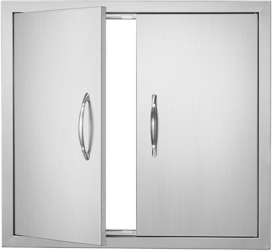 VEVOR 660x609 mm nerūdijančio plieno lauko durelės