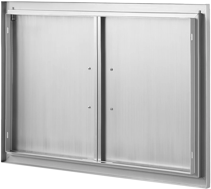 VEVOR Nerūdijančio plieno BBQ prieigos durys 838x558 mm
