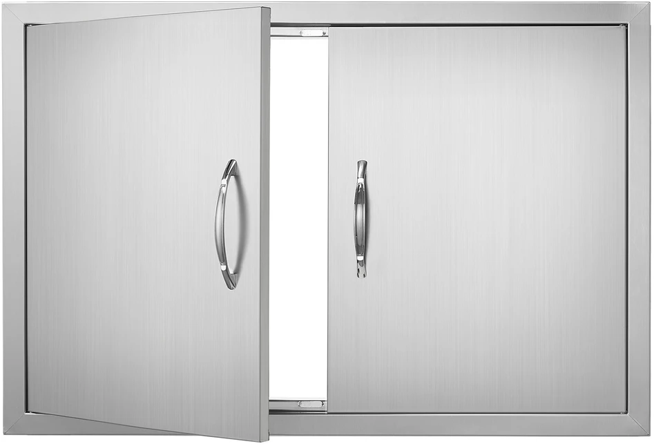 VEVOR Nerūdijančio plieno BBQ prieigos durys 838x558 mm