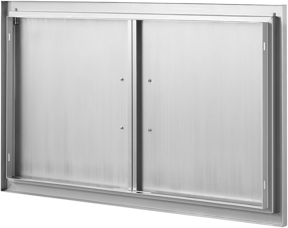 VEVOR Lauko virtuvės dvigubos durys 915x533 mm