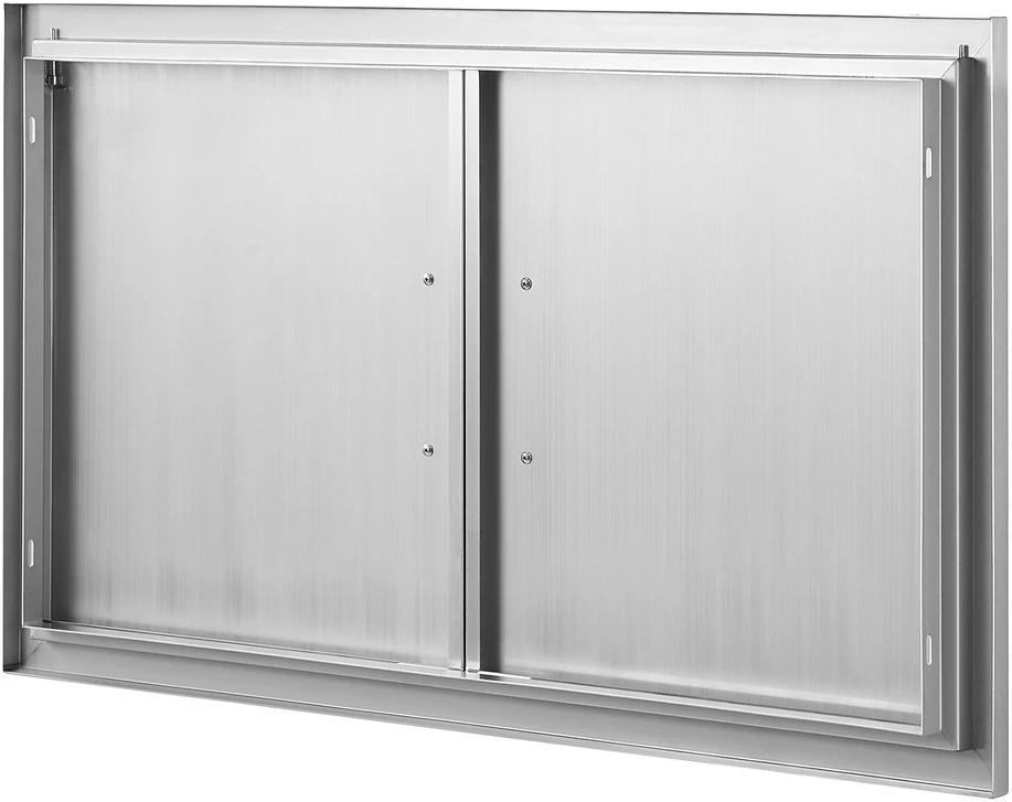 VEVOR Lauko virtuvės dvigubos durys 915x533 mm