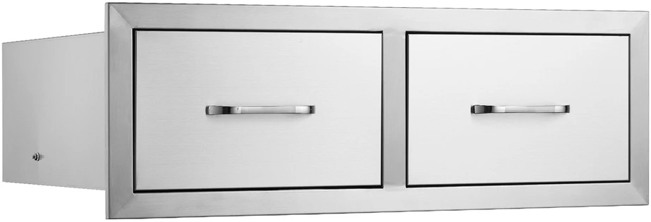 Vevor 75x25 cm BBQ stalčius su spintele