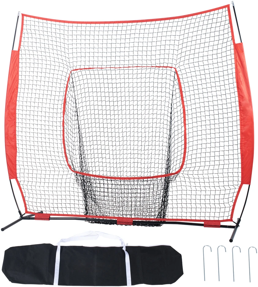 VEVOR 7x7 pėdų beisbolo ir softbolo tinklas